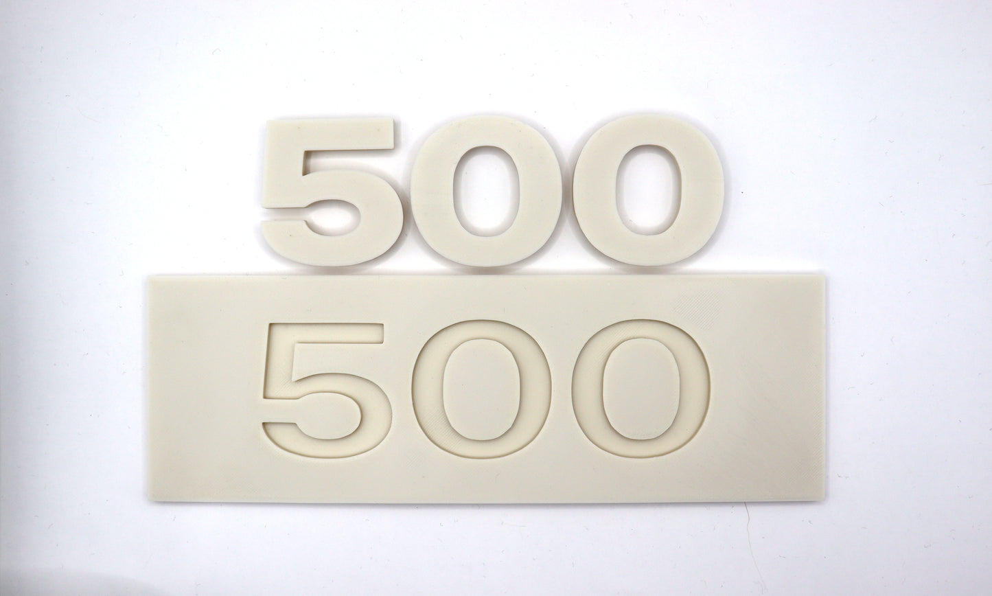 oldskool 500 bordje