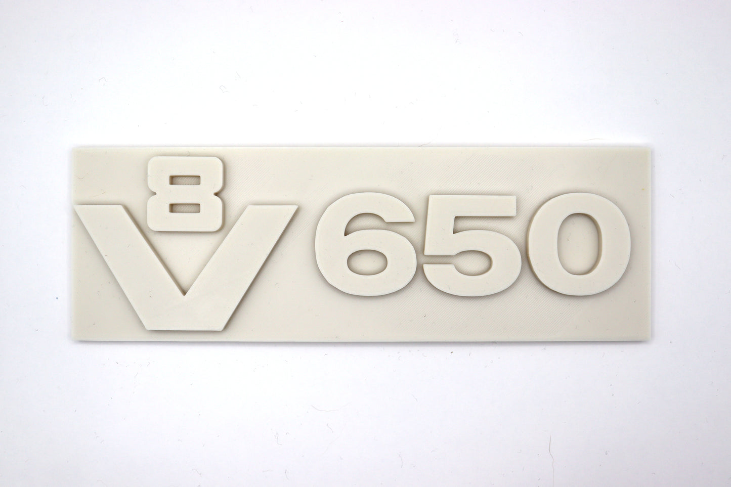 oldskool V8 650 bordje