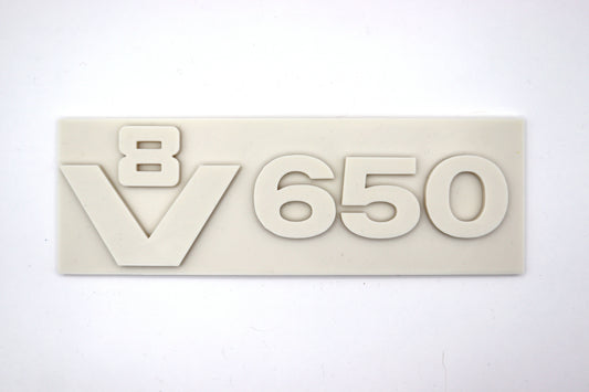 oldskool V8 650 bordje