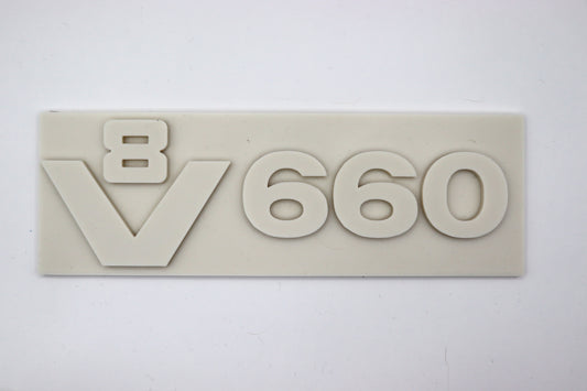 oldskool V8 660 bordje