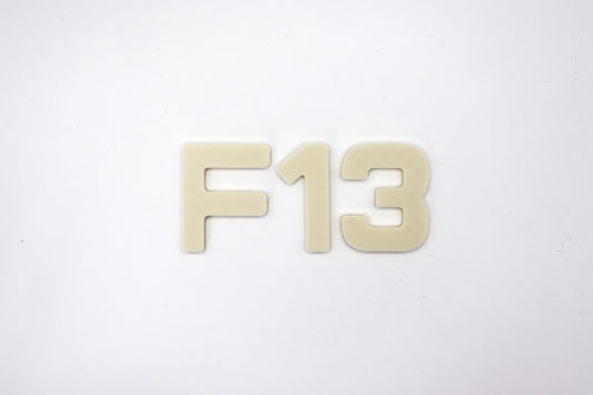F 13 logo